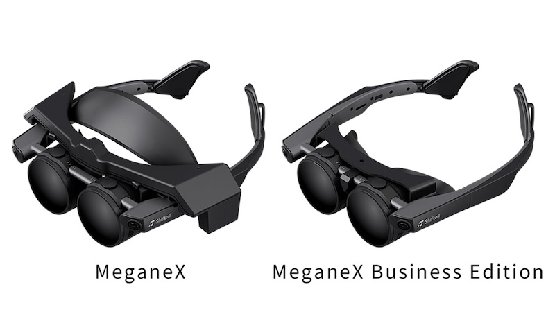 Shiftall releases two types of VR headset “MeganeX”