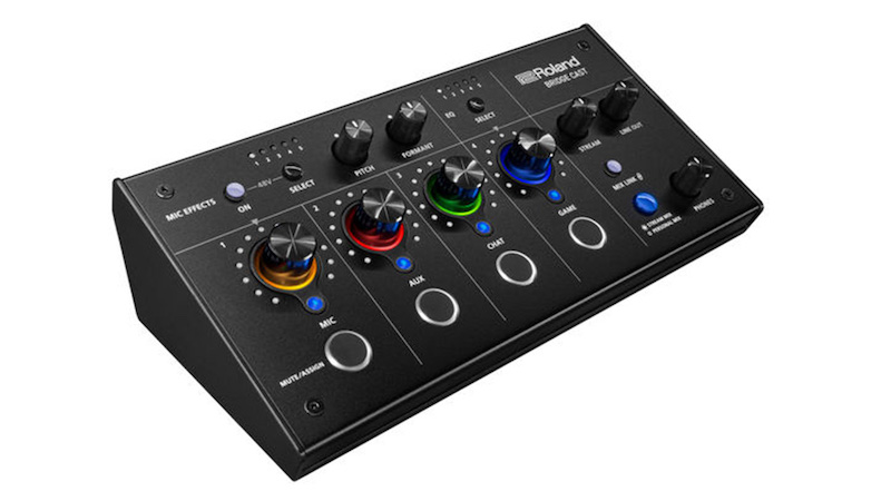 Roland Releases First Gaming Audio Mixer: “BRIDGE CAST”
