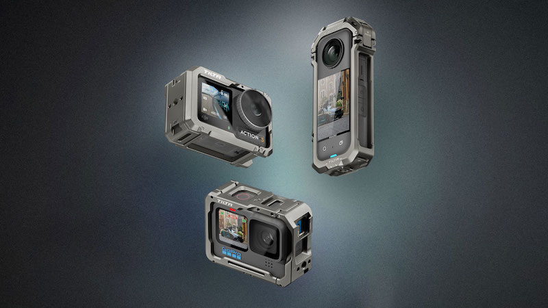 TILTA Releases Camera Cages for “GoPro HERO 11,” “Insta360 X3” and “DJI Osmo Action 3”