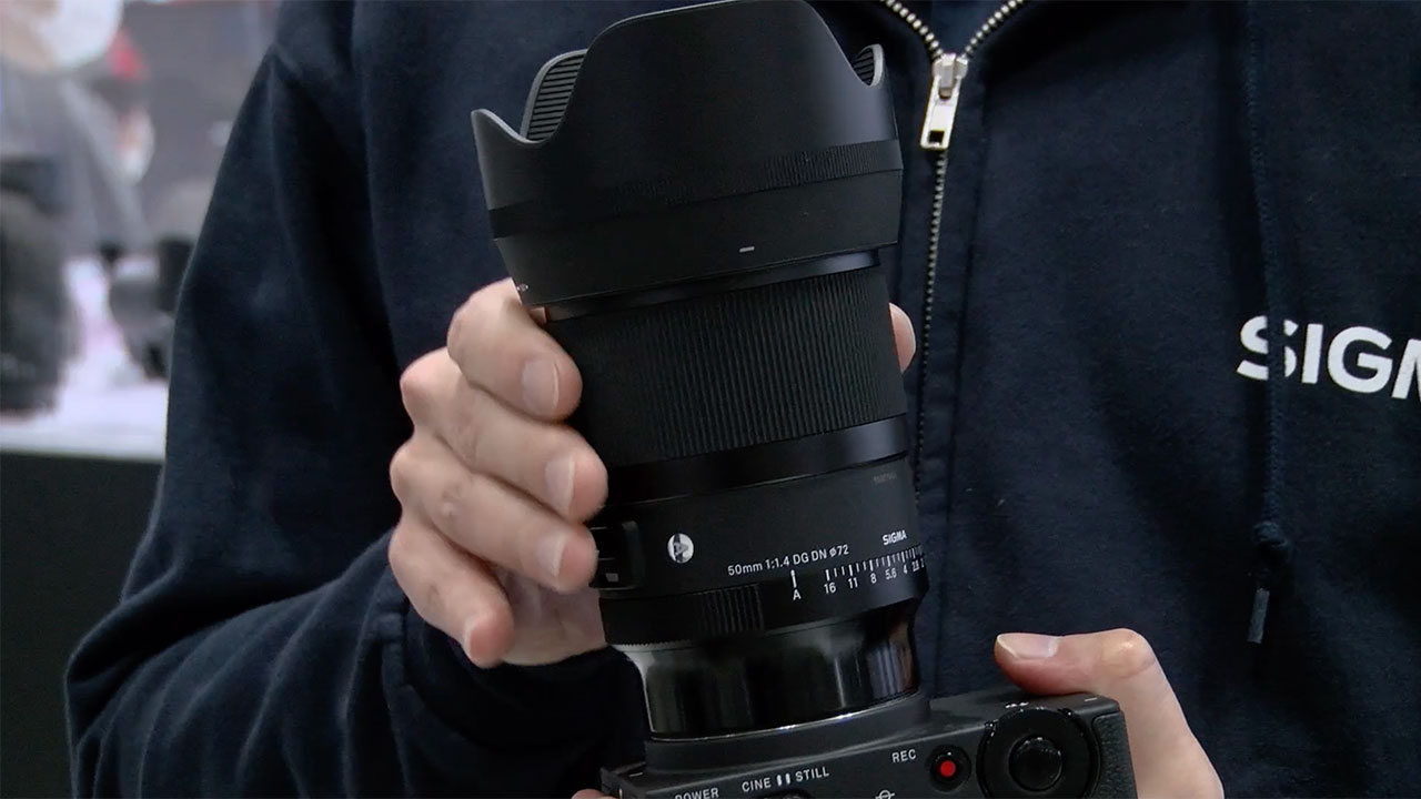 Sigma: First exhibition of “50mm F1.4 DG DN | Art”
