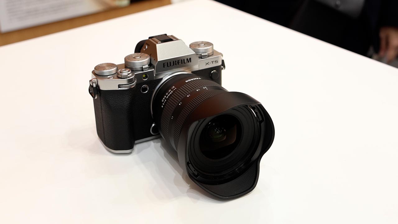 CP+ 2023 and Tamron: Exhibit of “11-20mm F/2.8 Di III-A RXD” for Fuji X mount