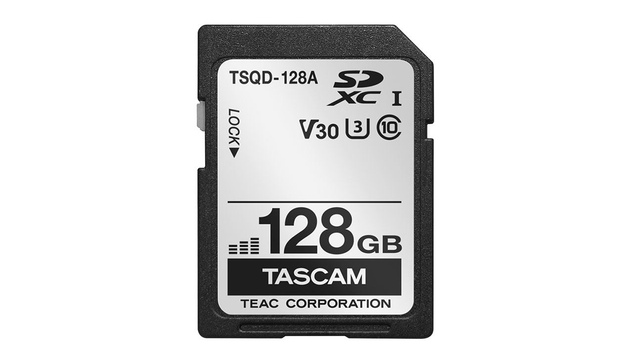 TEAC releases 128GB SDXC card