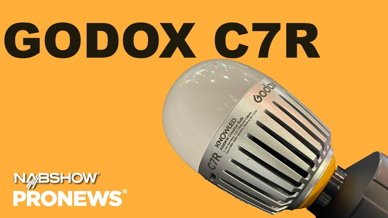Godox’s Practical Full RGB Lights! | PRONEWS Global at NAB2023