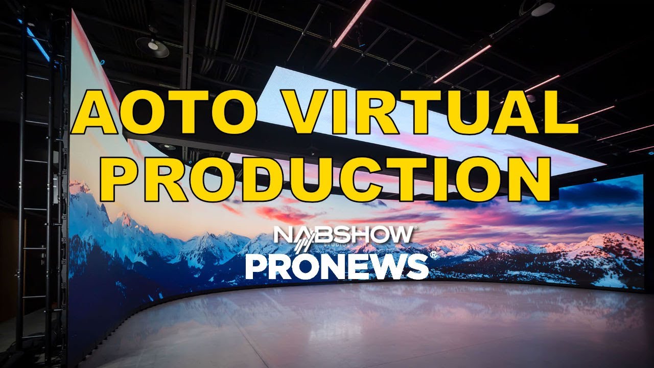 AOTO High Refresh Rate and Camera Tracking LED Technology | AOTO | PRONEWS Global at NAB2023