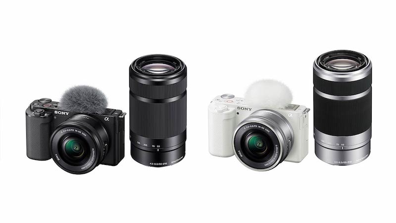 Sony Adds Double Zoom Lens Kit to “VLOGCAM ZV-E10”