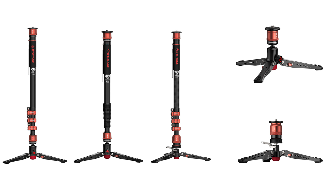 IFOOTAGE COBRA3 Monopod Series Announced
