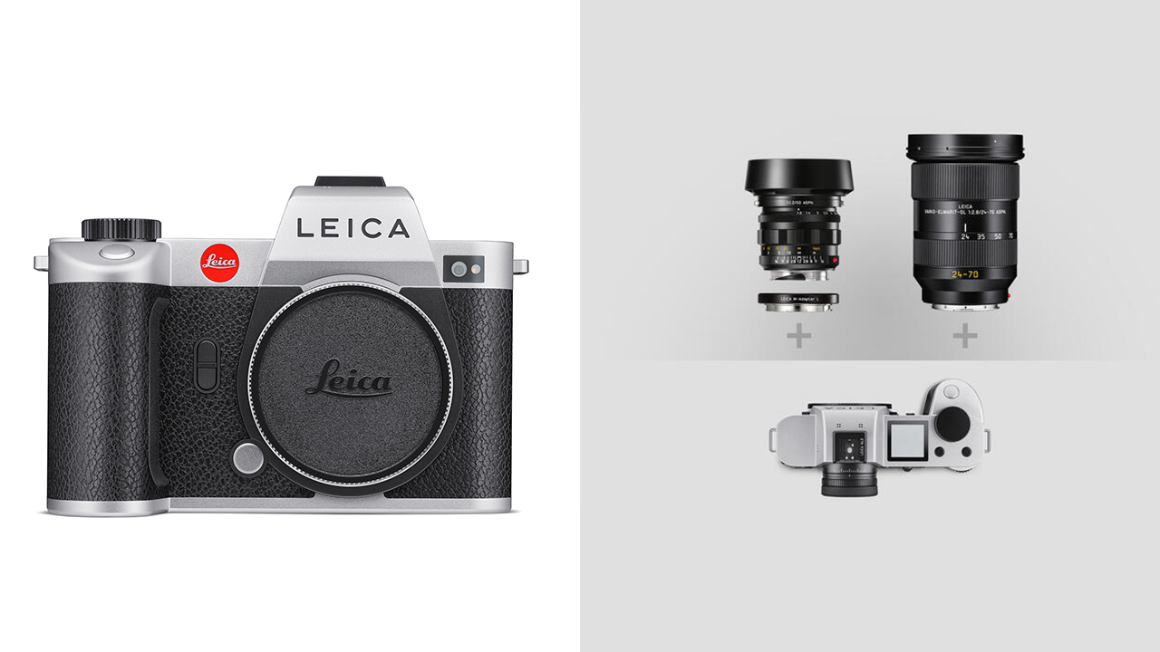 “Leica SL2” is now available in silver with a classic appearance.