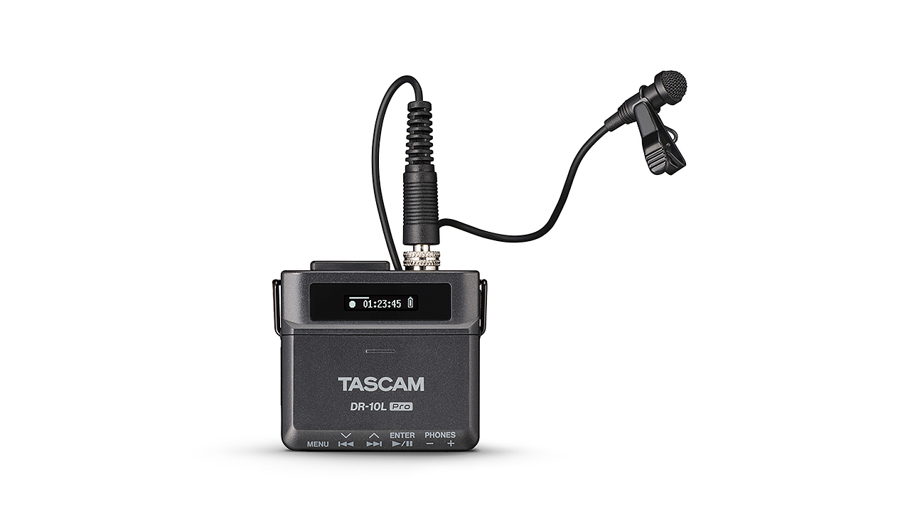 TASCAM Releases DR-10L Pro Lapel Mics