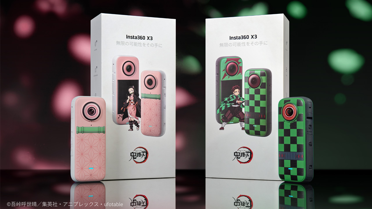 Insta360 X3 Kimetsu-no-Yaiba Special Skins Released