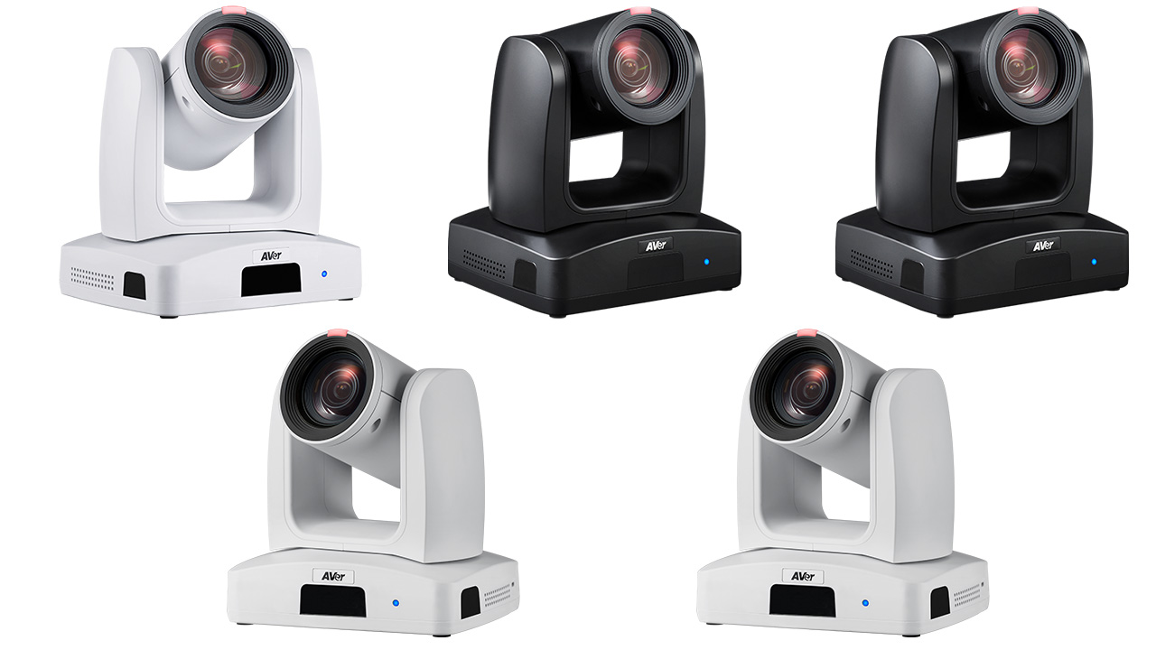 AVer Releases 5 New Tracking Cameras