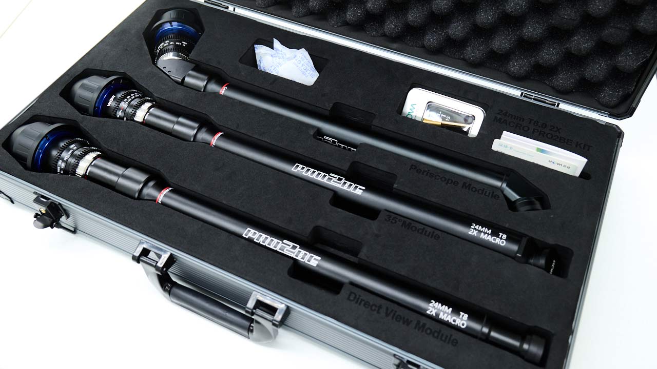 Venus Optics releases three new LAOWA “24mm T8 2X Macro Pro2be” lenses