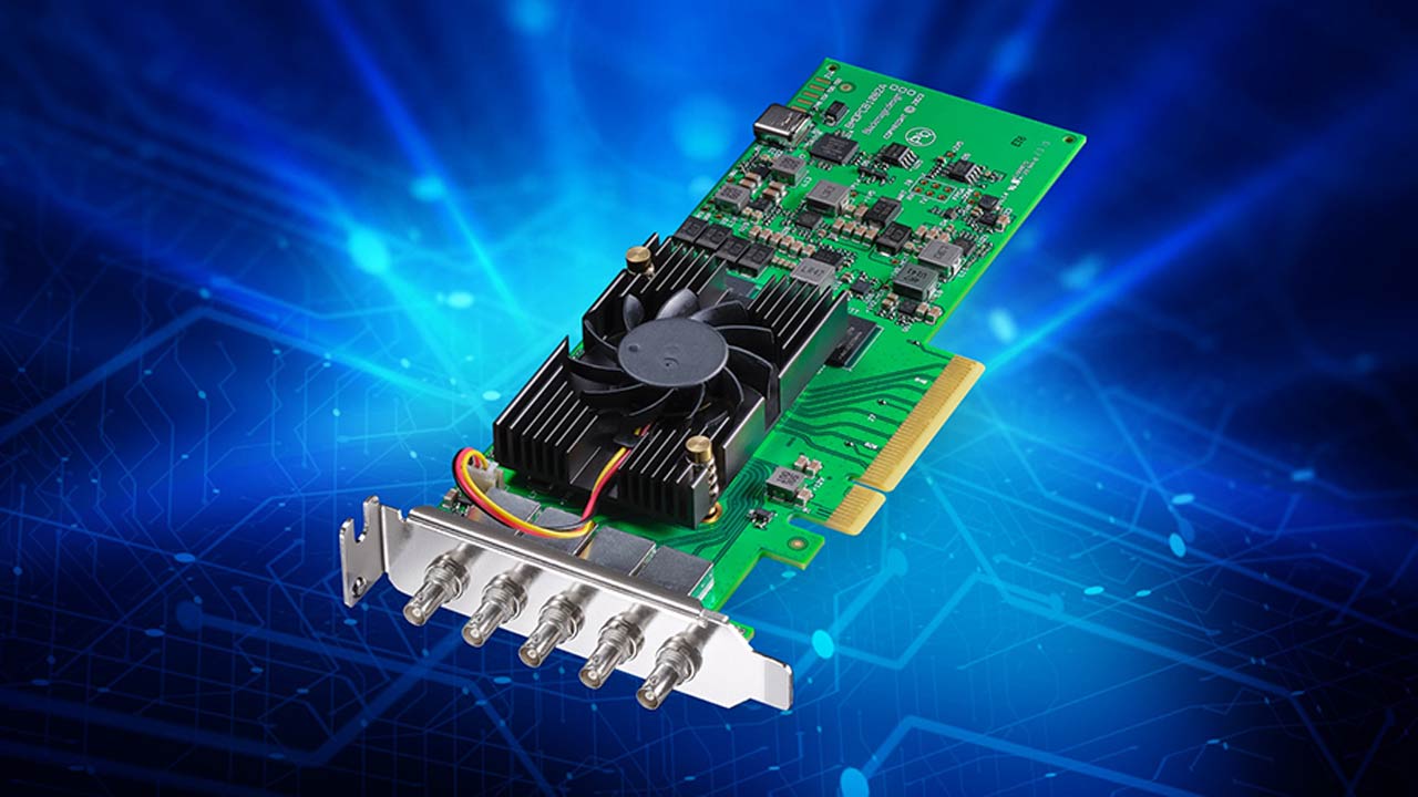 Blackmagic Design announces “DeckLink 8K Pro Mini”