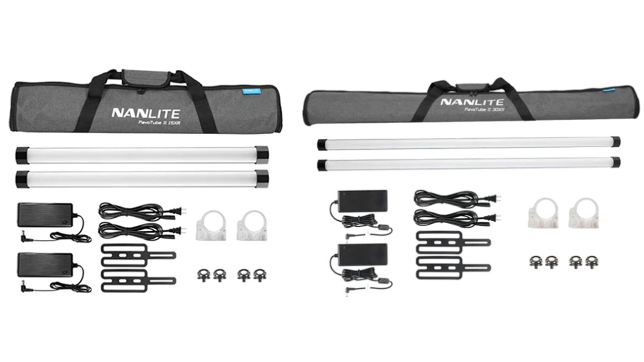 NANLITE launches new “PavoTube II 15XR/PavoTube II 30XR”