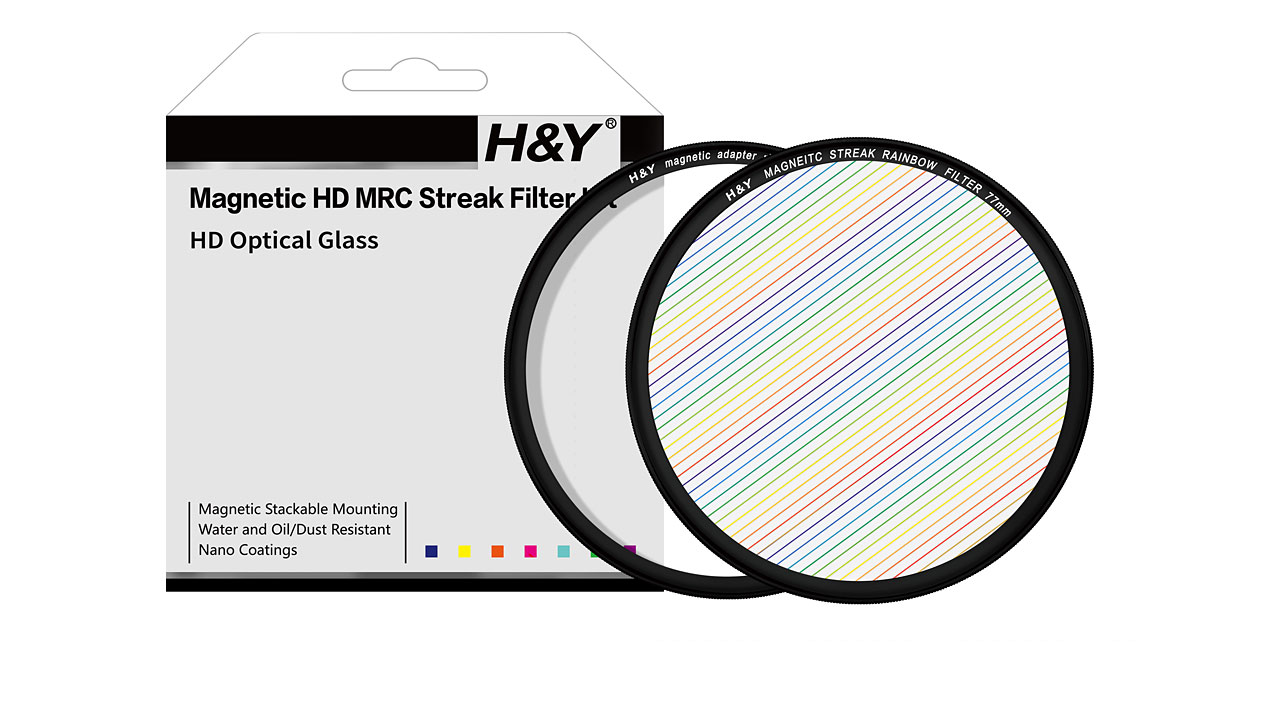 H&Y Filters releases “Magnetic Streak Rainbow Filter Kit”