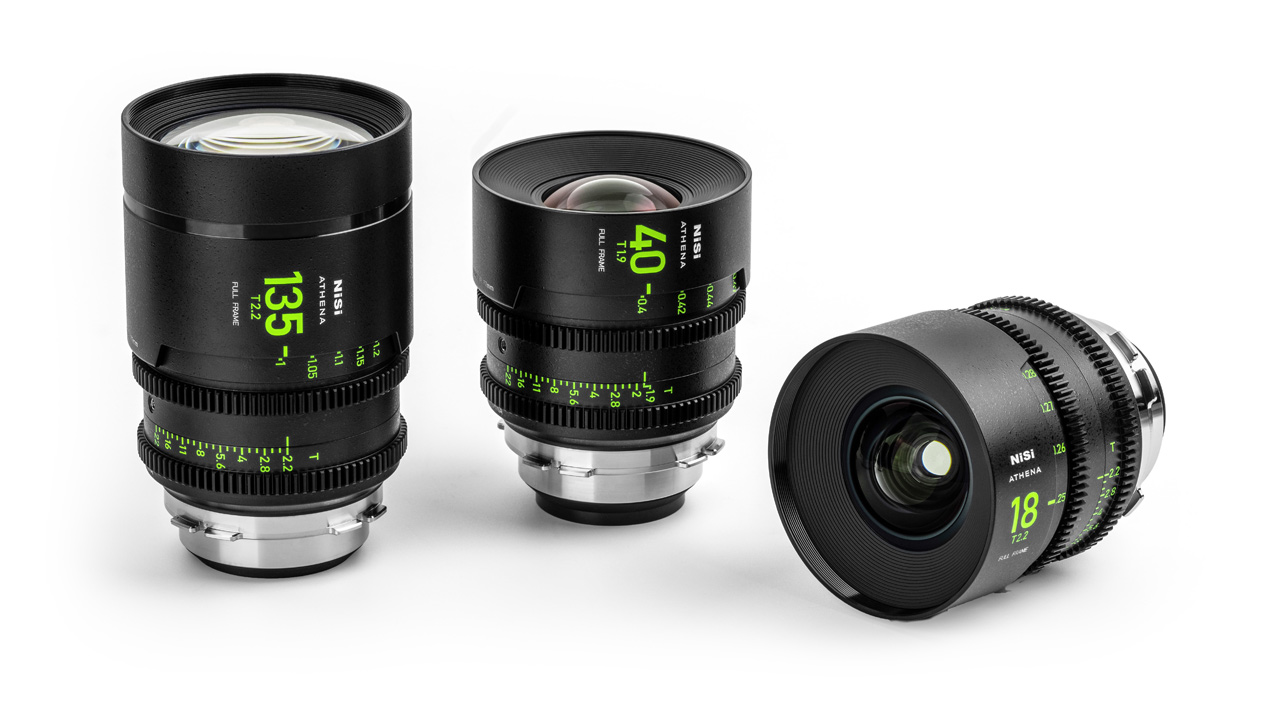 ATHENA PRIME LENS 18mm, 40mm, and 135mm Announced