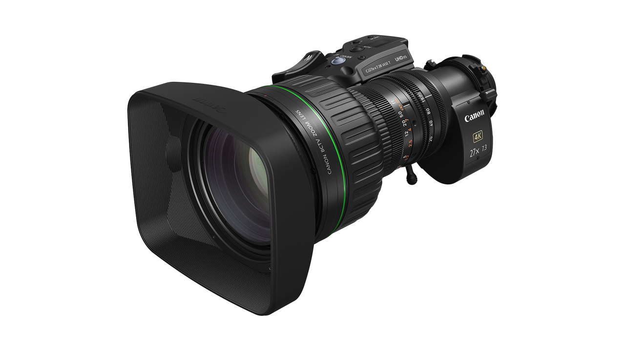 Canon To Unveil CJ27ex7.3B IASE T Broadcast Lens at NAB2024