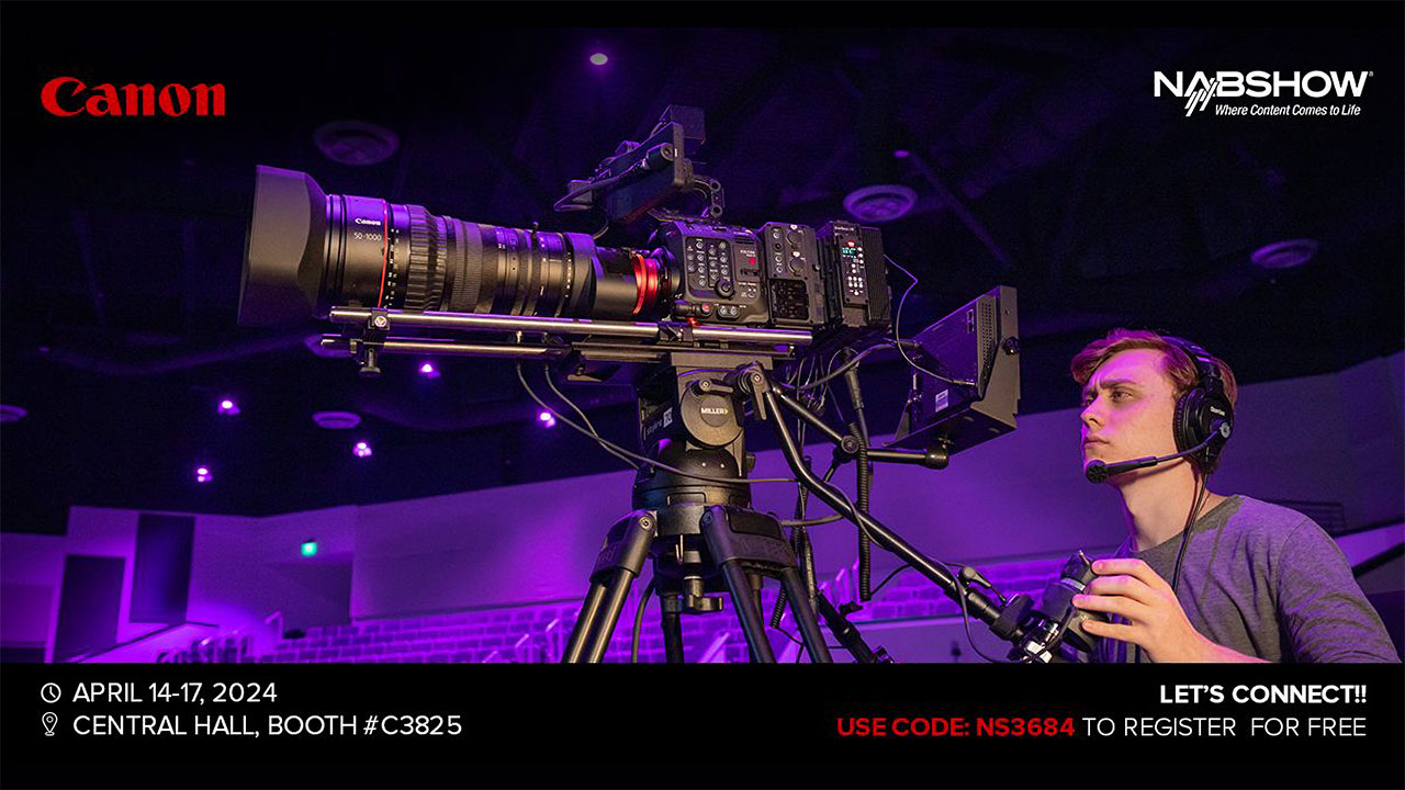 Canon USA at NAB2024 – NEW “CJ27e x 7.3B” broadcasting lens