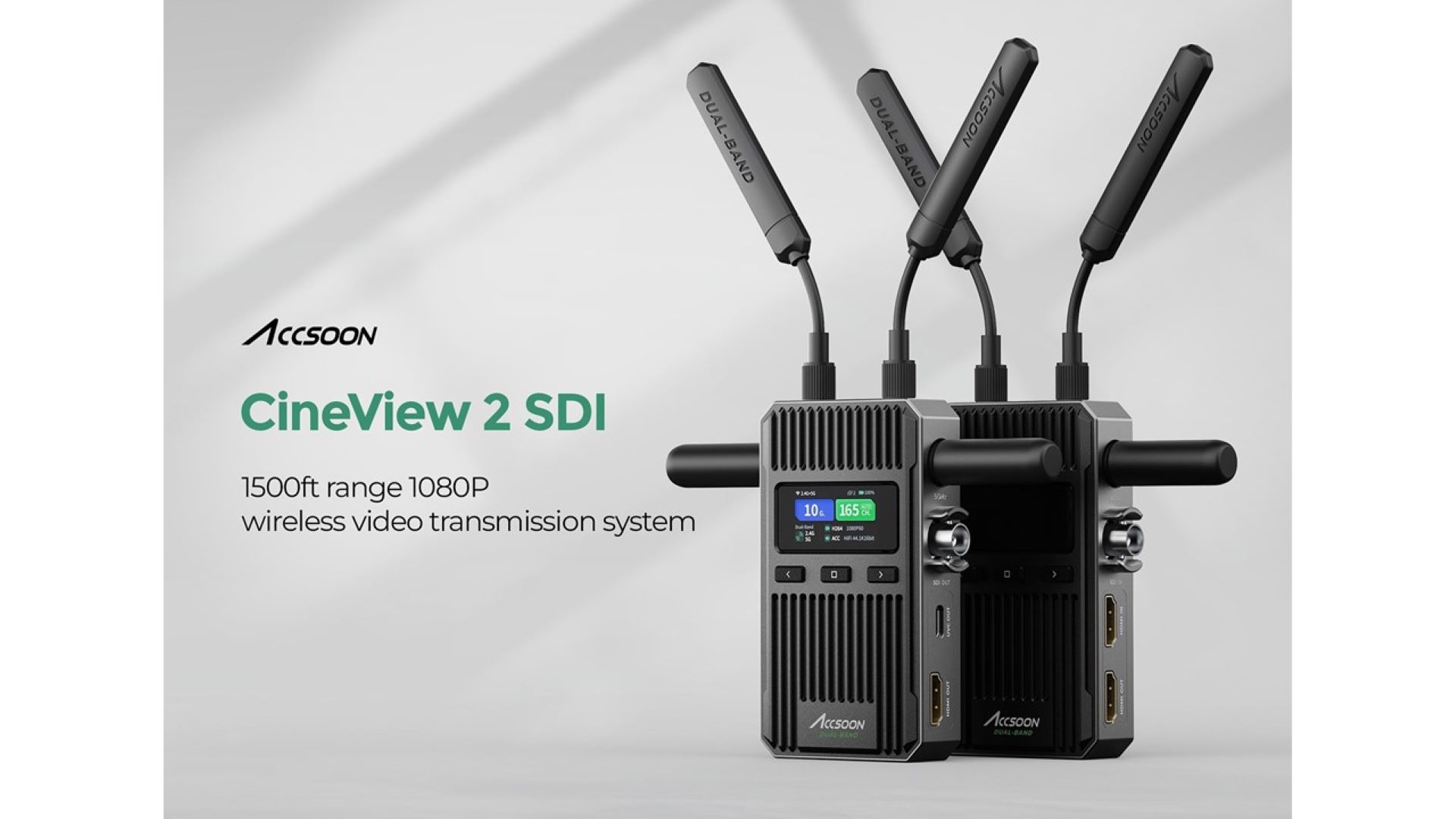 Accsoon CineView 2 SDI wireless video transmitter announced
