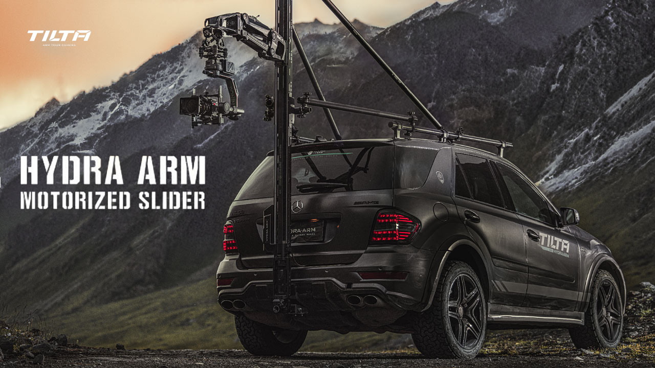 TILTA Hydra Arm Motorized Slider System camera slider released