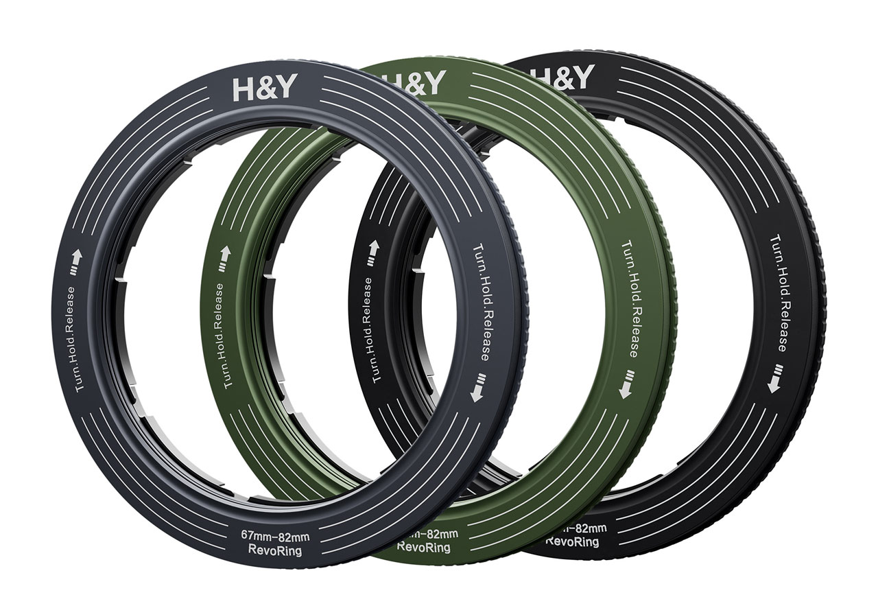 H&Y Filters releases two new colors for the “REVORING 67-82mm”