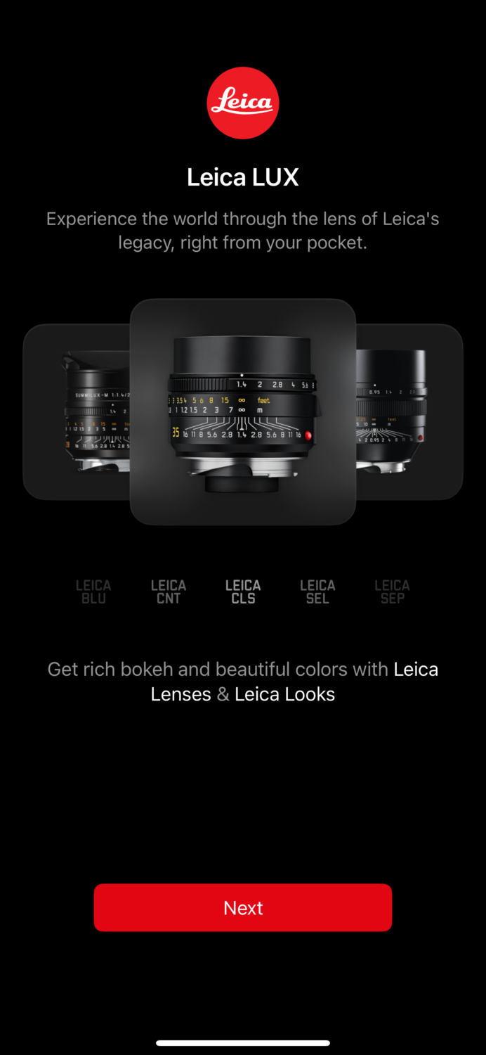 PRONEWS REVIEWS – the Leica Lux App (Free Version)