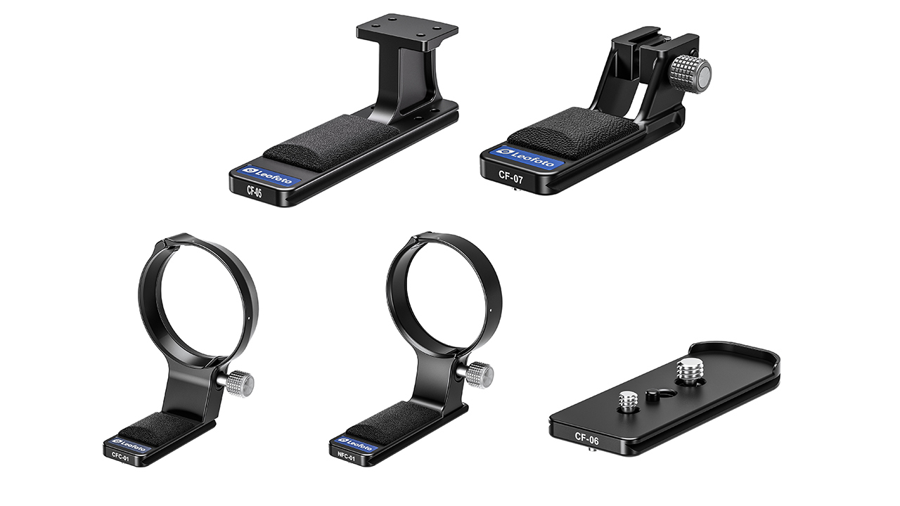 Leofoto launches ring lens foot and quick release plate for lenses