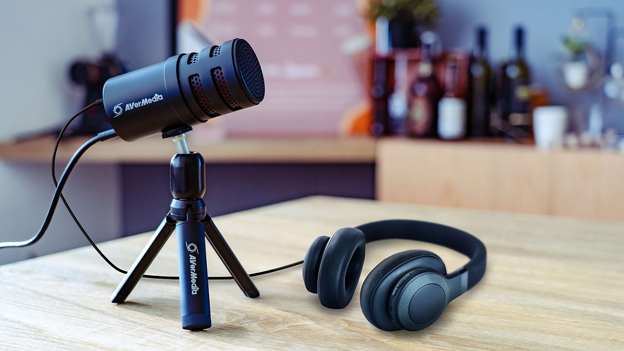 AVerMedia LIVE STREAMER MIC 310G2 condenser microphone unveiled