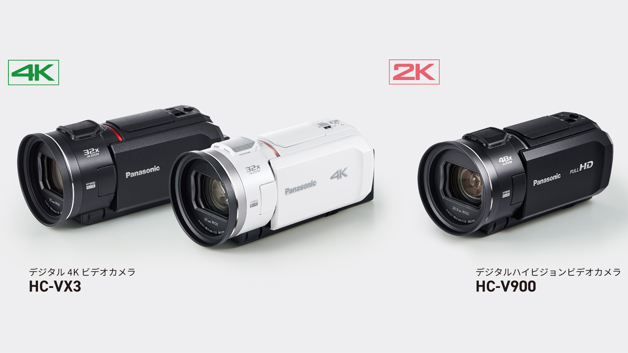 Panasonic releases two new digital video cameras