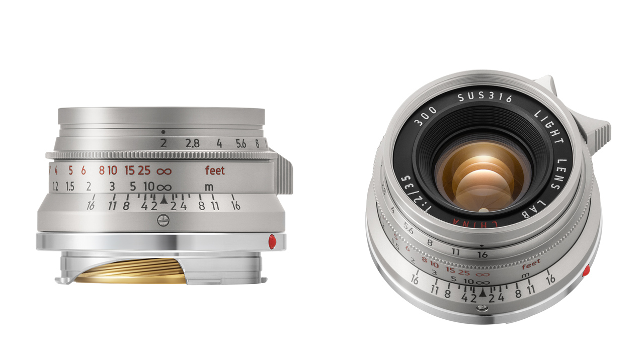 LIGHT LENS LAB M 35mm f/2 Stainless Steel Edition