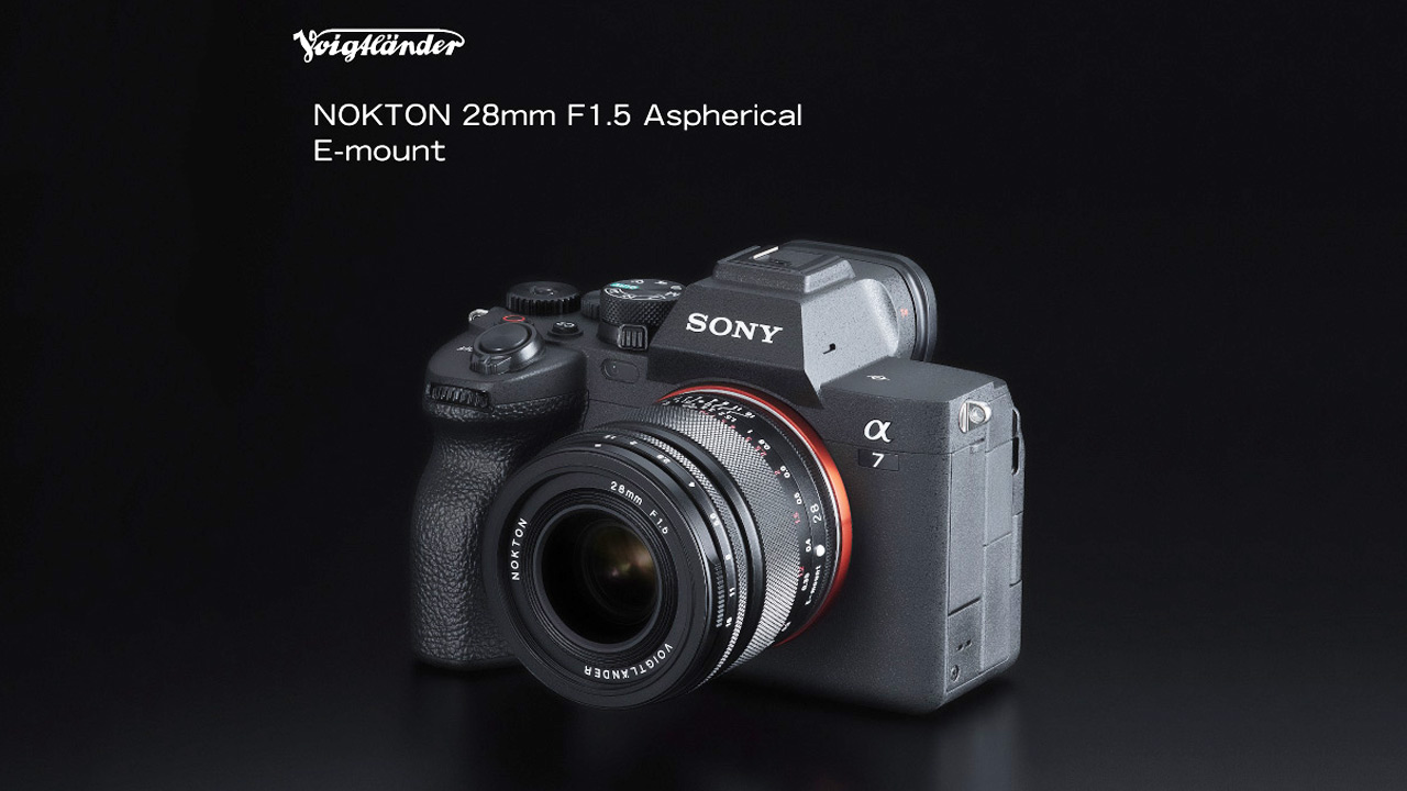 Voigtlander NOKTON 28mm F1.5 Aspherical wide-angle lens announced