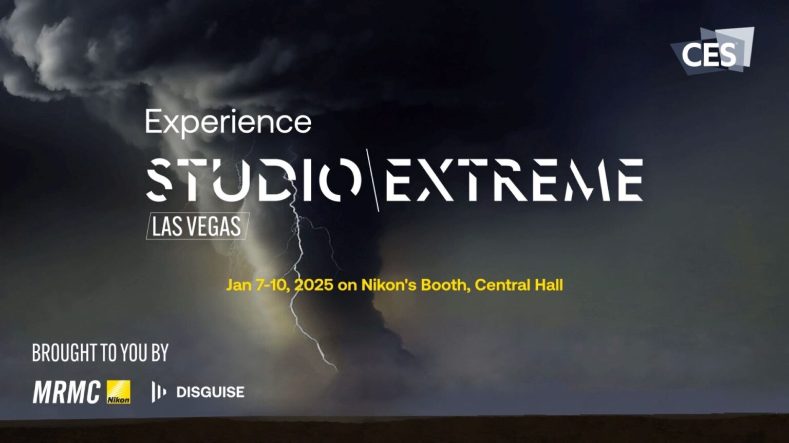 Disguise partners with Nikon and MRMC to launch immersive activation “Studio Extreme” at CES 2025