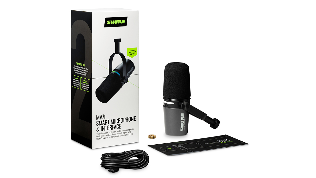 Shure MV7i Smart Microphone & Interface Announced