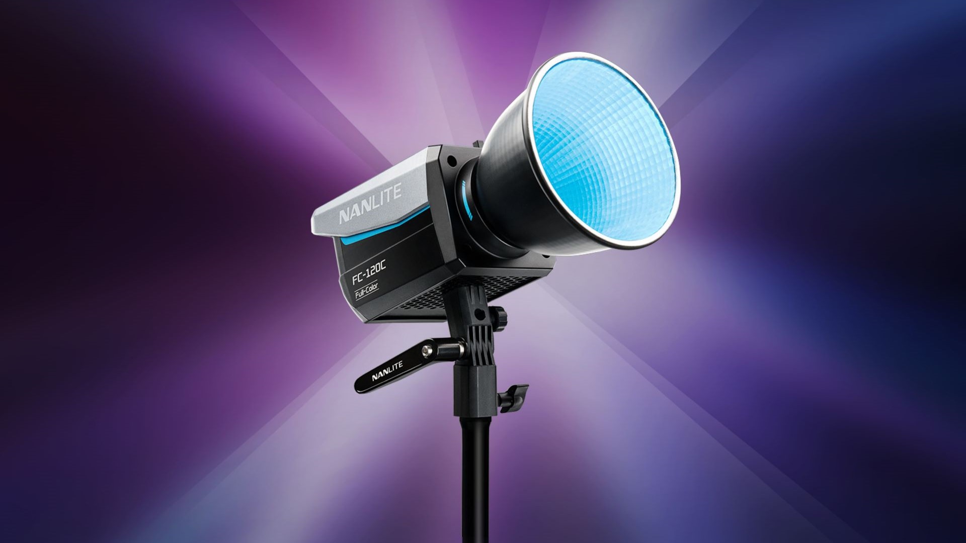 NANLITE FC-120C 120W full-color LED spotlight unveiled