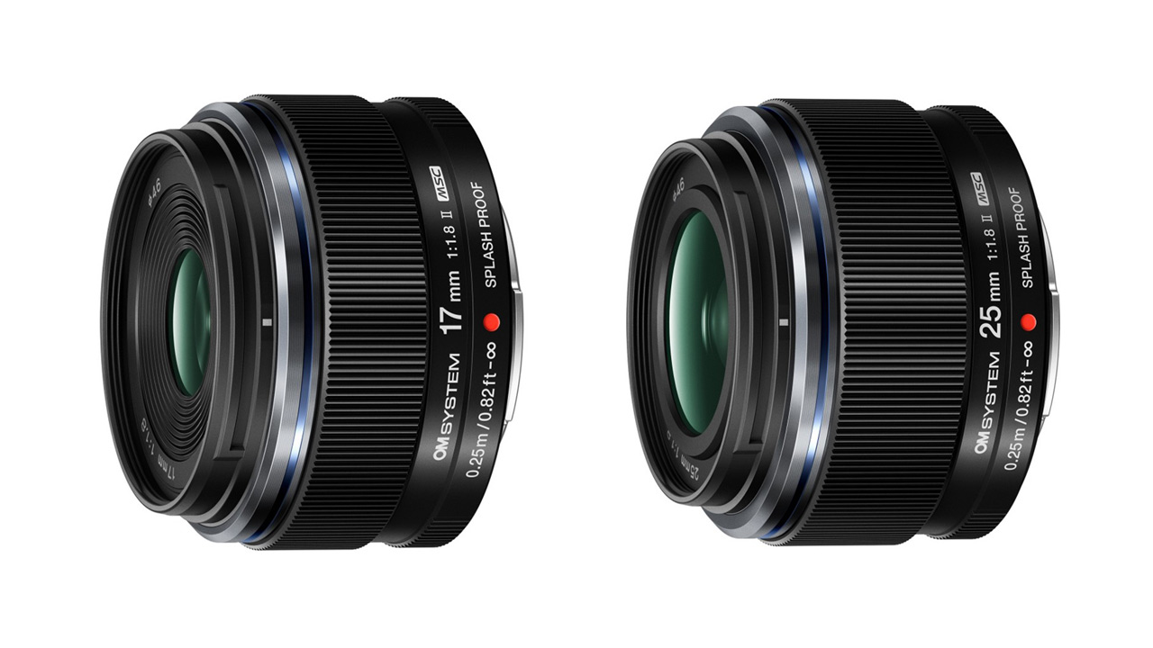 OM SYSTEM M.ZUIKO DIGITAL 17mm and 25mm F1.8 II Lenses Unveiled