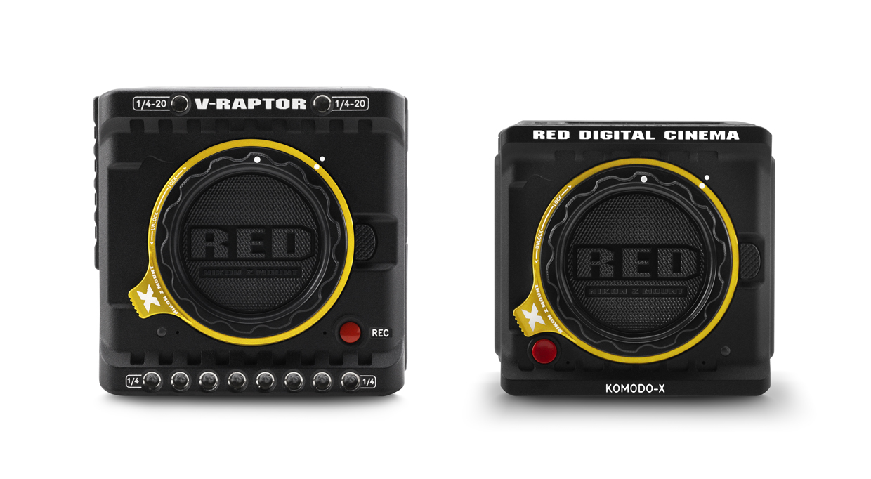 RED Digital Cinema releases the V-RAPTOR [X] Z Mount and KOMODO-X Z Mount cinema cameras