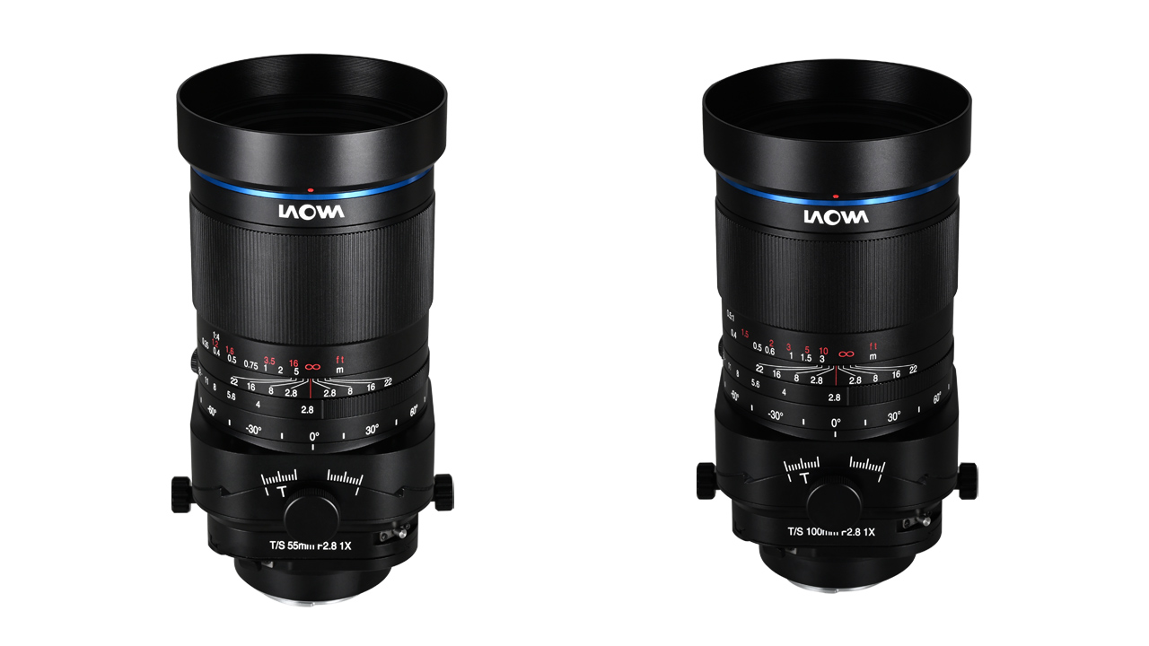Venus Optics LAOWA 55mm/100mm F2.8 Tilt-Shift 1x Macro Unveiled