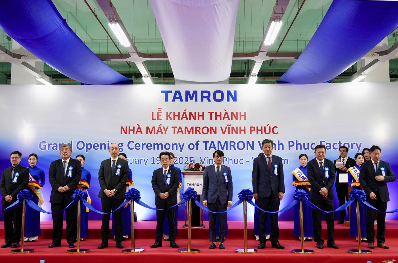 Tamron begins operations at new factory in Vietnam