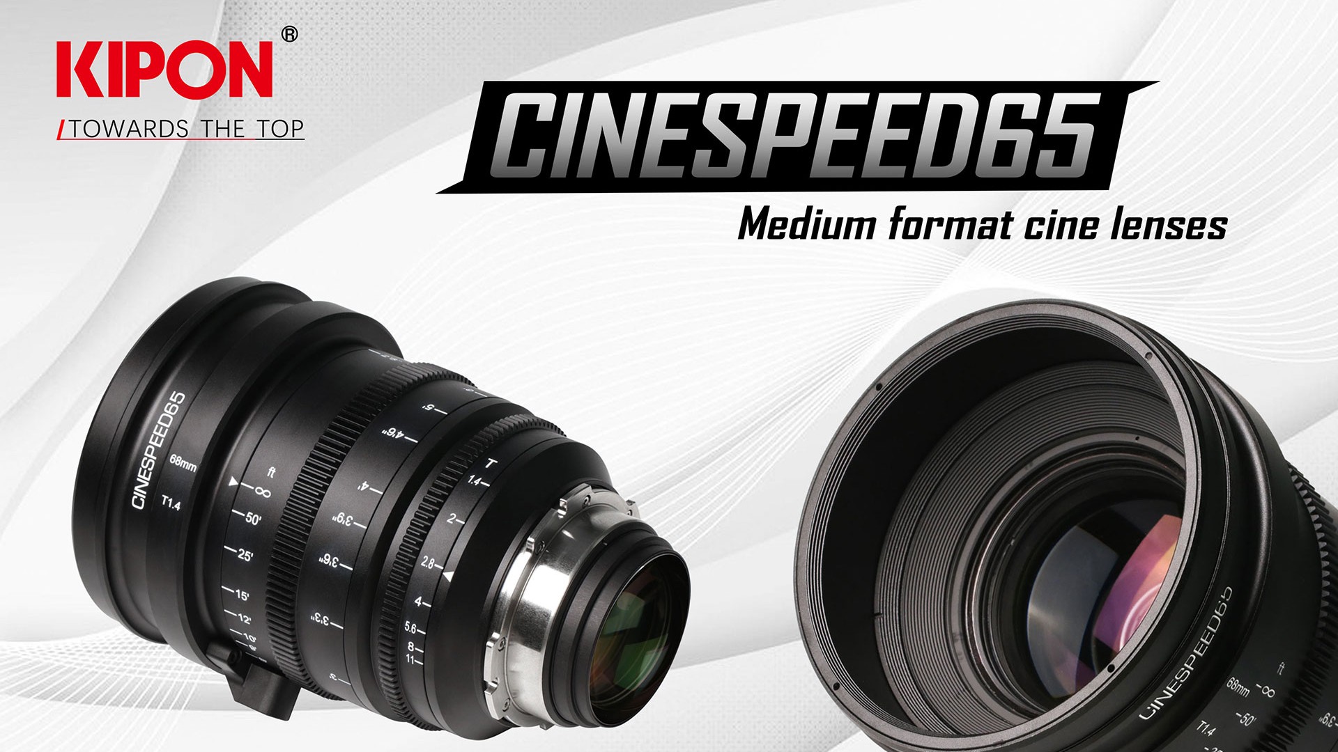 KIPON CINESPEED65 Medium Format Lens Announced