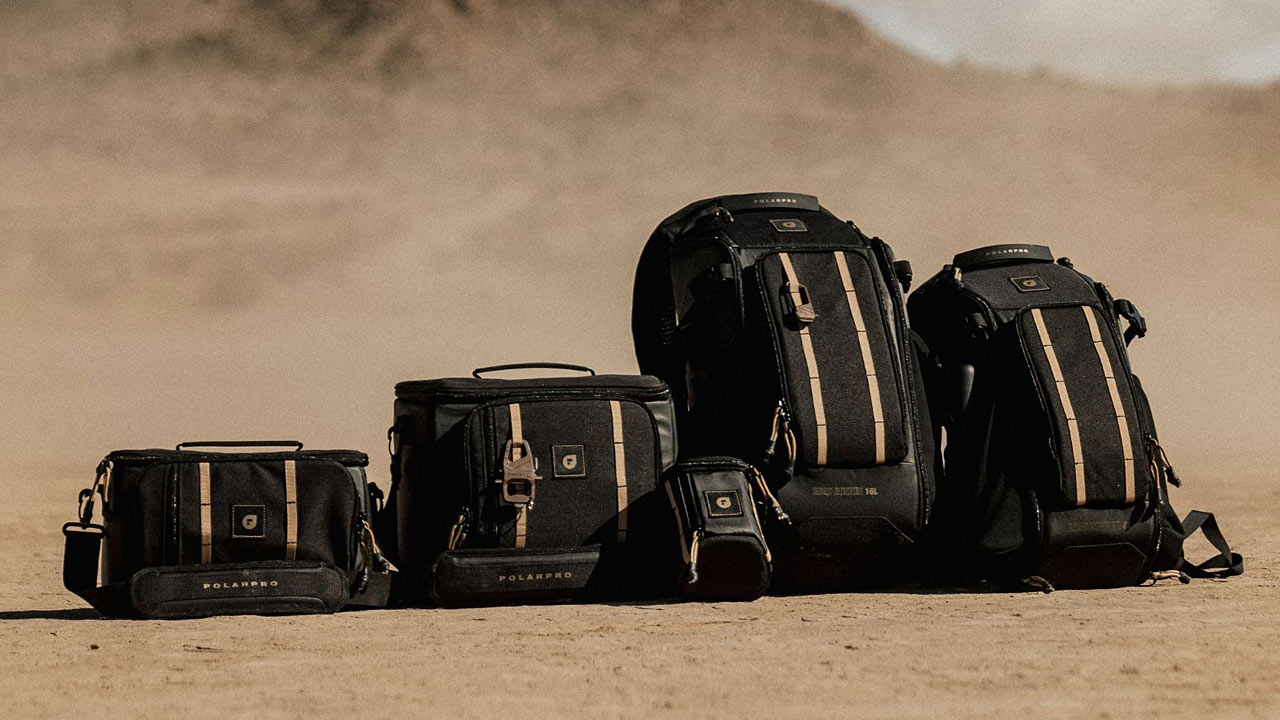 PolarPro RoadRunner Collection Camera Bag Series Unveiled