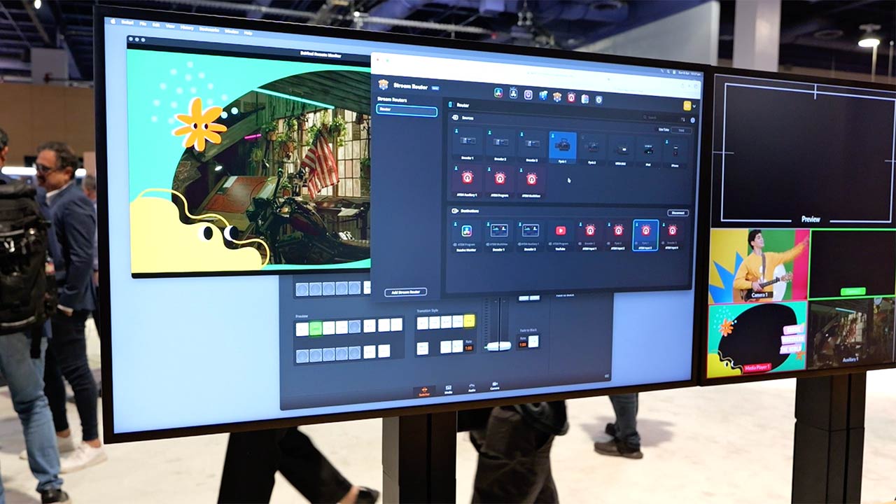 Blackmagic Design Cloud Streaming Service debuted for the first time