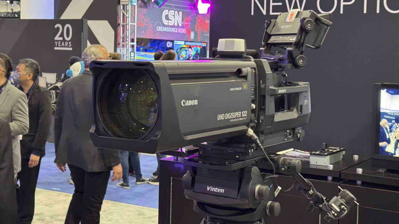 Canon at NAB 2025 – NOVEL LOOK Lens Function Demonstration