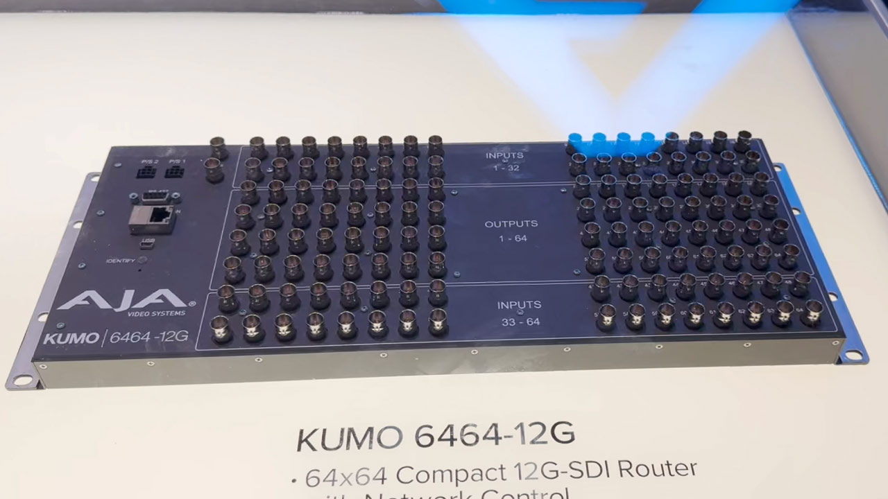 AJA at NAB 2025 – IP Solutions such as Dante