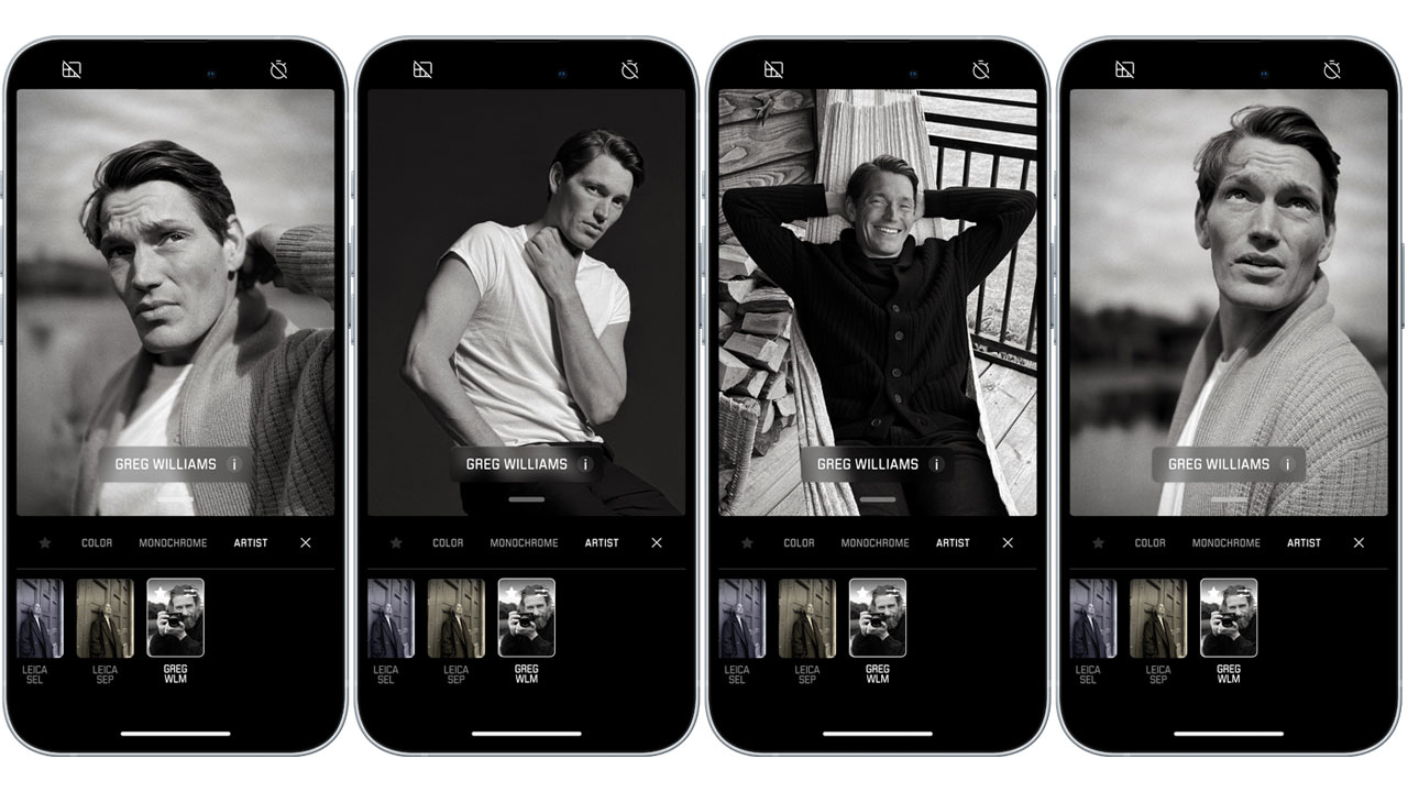 LEICA LUX Artist Looks Feature Added to App