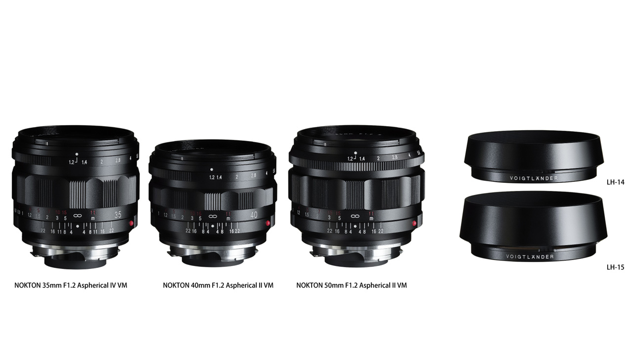 Voigtlander NOKTON F1.2 VM Mount Lenses Released