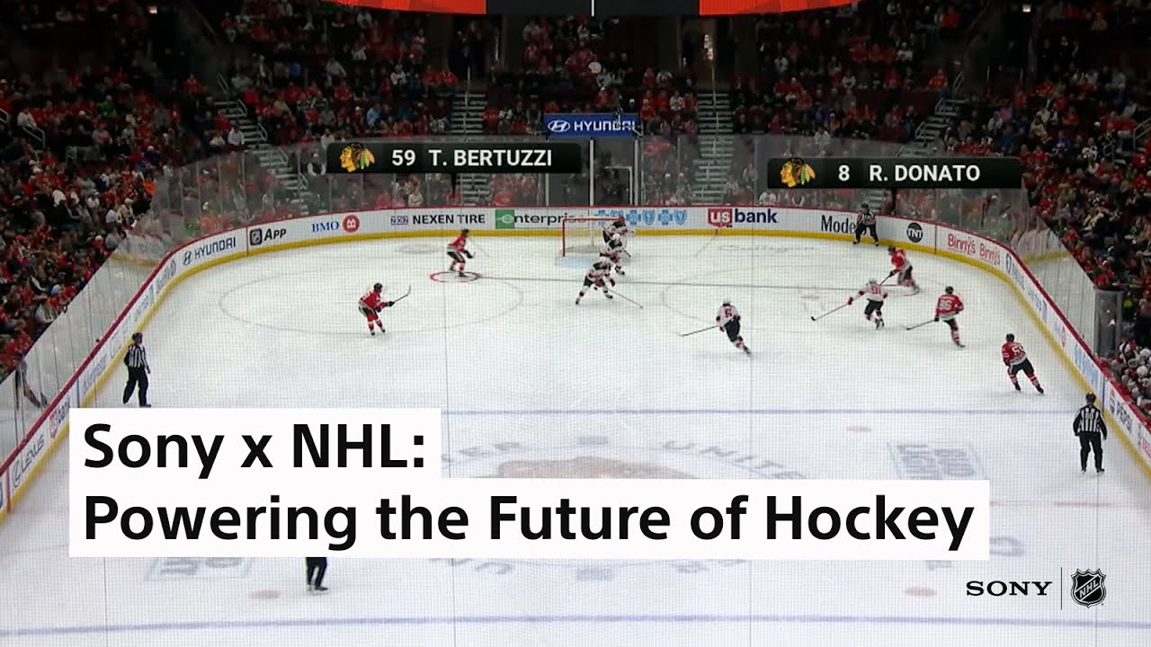 Sony and NHL launch new global technology partnership to revolutionize sports viewing with cutting-edge technology